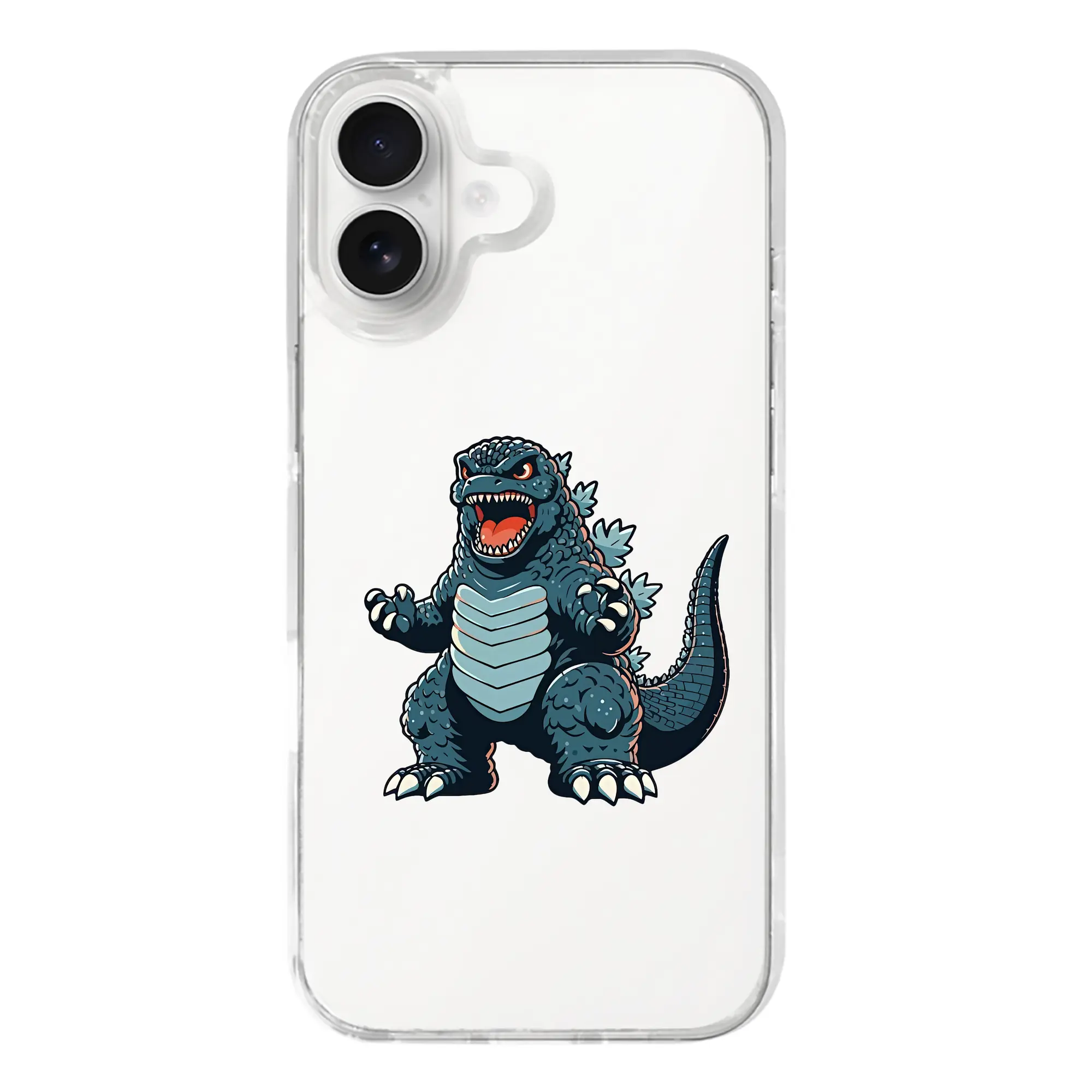 ゴジラ グッズ,ゴジラ - iPhone 17シリーズ 透明スマホケース – 薄型・耐衝撃・精密フィット保護カバー